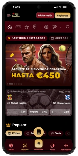 Bono de bienvenida en SpinoGambino - Gana hasta 450€