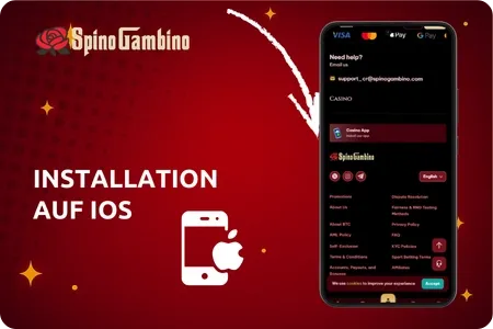 Installation auf iOS