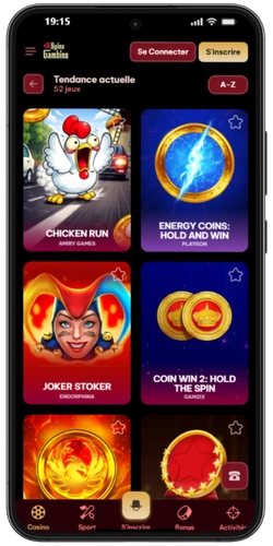 Machines à sous populaires sur SpinoGambino - Tendance du moment