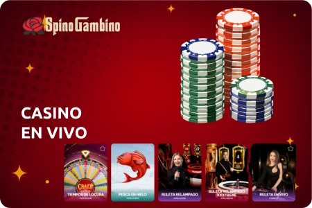 Spinogambino Casino en Vivo