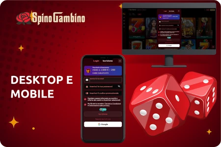 Registrazione passo dopo passo (Desktop e Mobile)