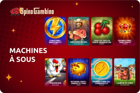 Spinogambino  Machines à sous