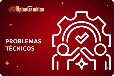 Spinogambino Problemas técnicos: el sitio web o la aplicación no carga