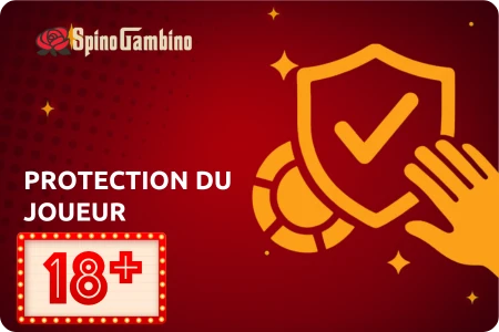 Spinogambino Protection des joueurs et jeu responsable