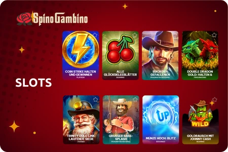 Spinogambino slots games